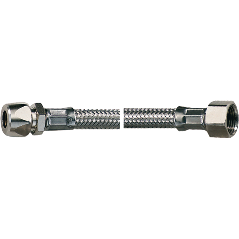 Flex-Verbindungsschlauch 300mm 3/8" Quetsch x 3/8" Überwurf