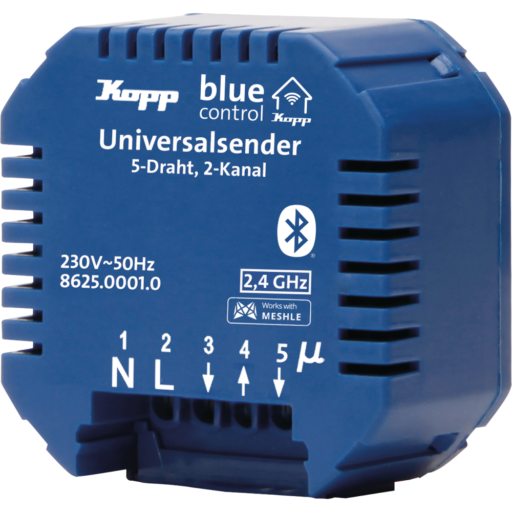 Kopp Blue-control Universalsender/ Schaltaktor 2 Kanal
