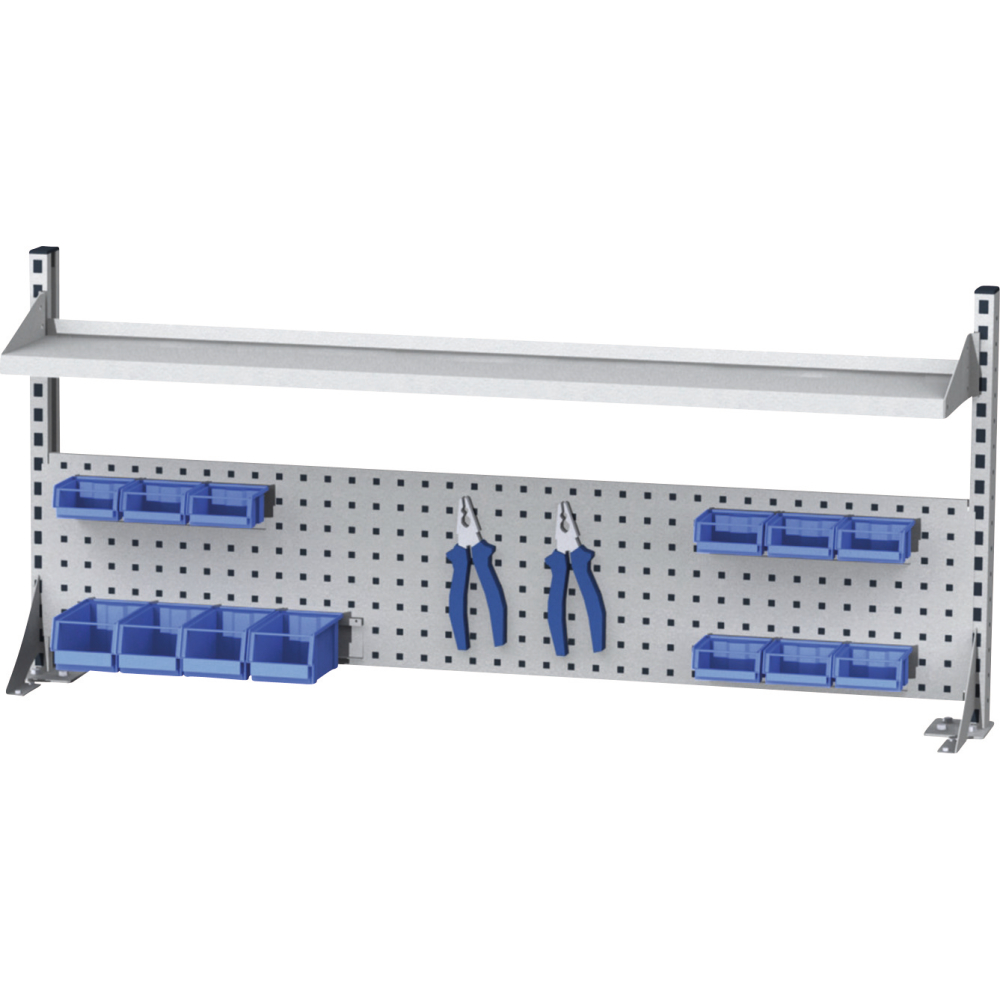 Werkbank-Aufbau f. 1500mm BxH 1500x650mm