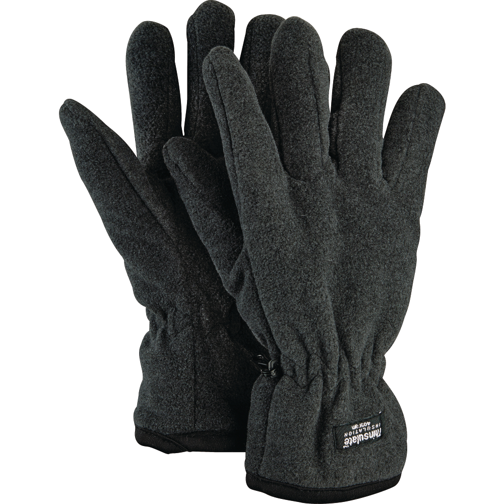 Fleece-Handschuh Thinsulate dunkelgrau Gr.M