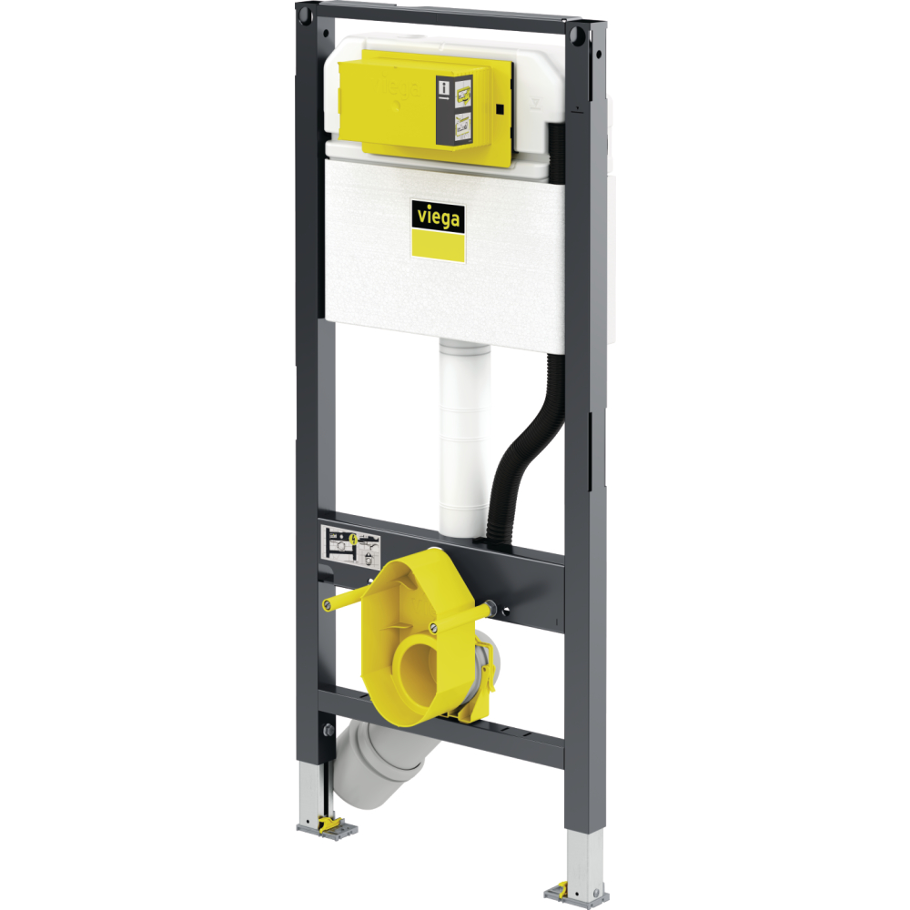 Viega Wand-WC-Element Prevista Dry Modell 8522 1120mm mi Dusch-WC-Anschluss