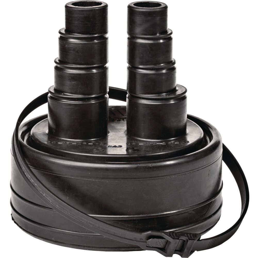MICROFLEX® Gummi-Endkap. für DUO 160/25-32-40-50