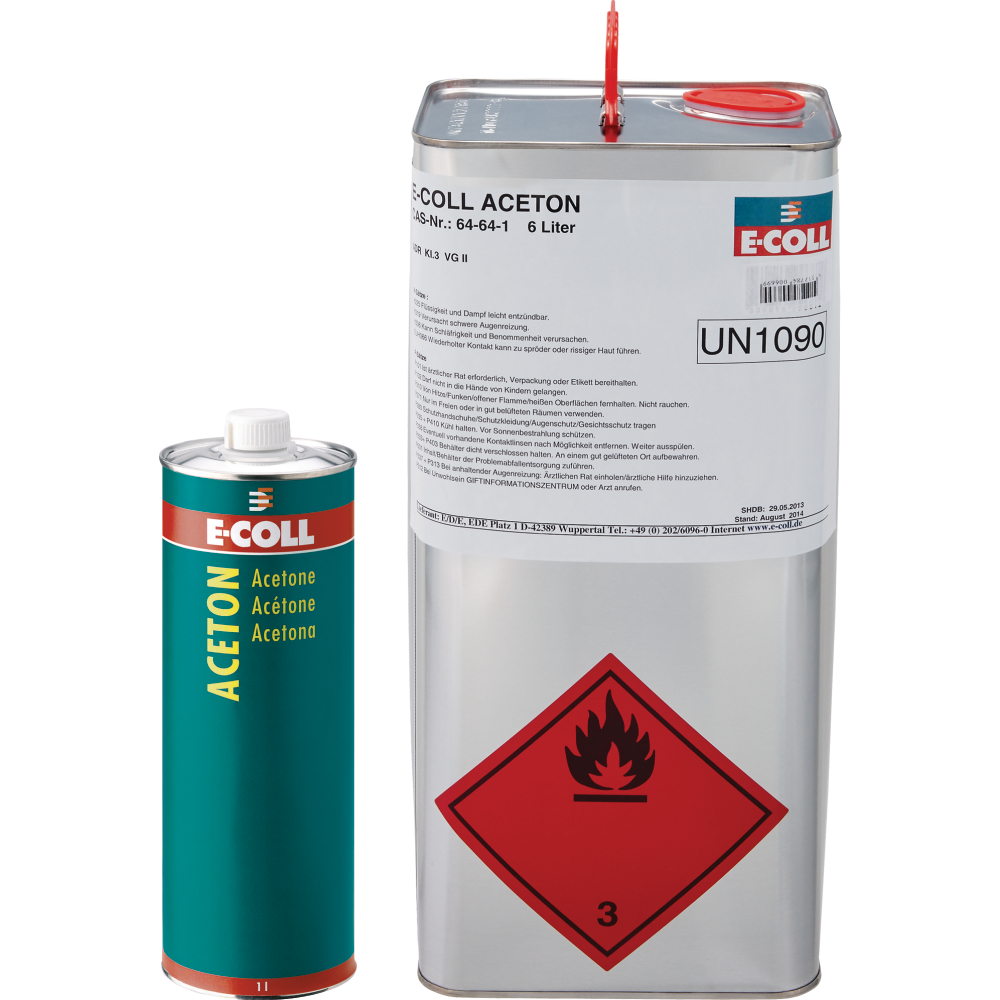 E-COLL Aceton 6l Kanister