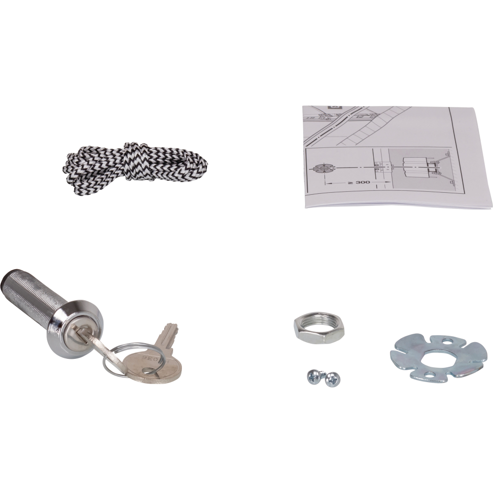 Notentriegelung NET 3 Bohrung 13mm Seil 1,5m
