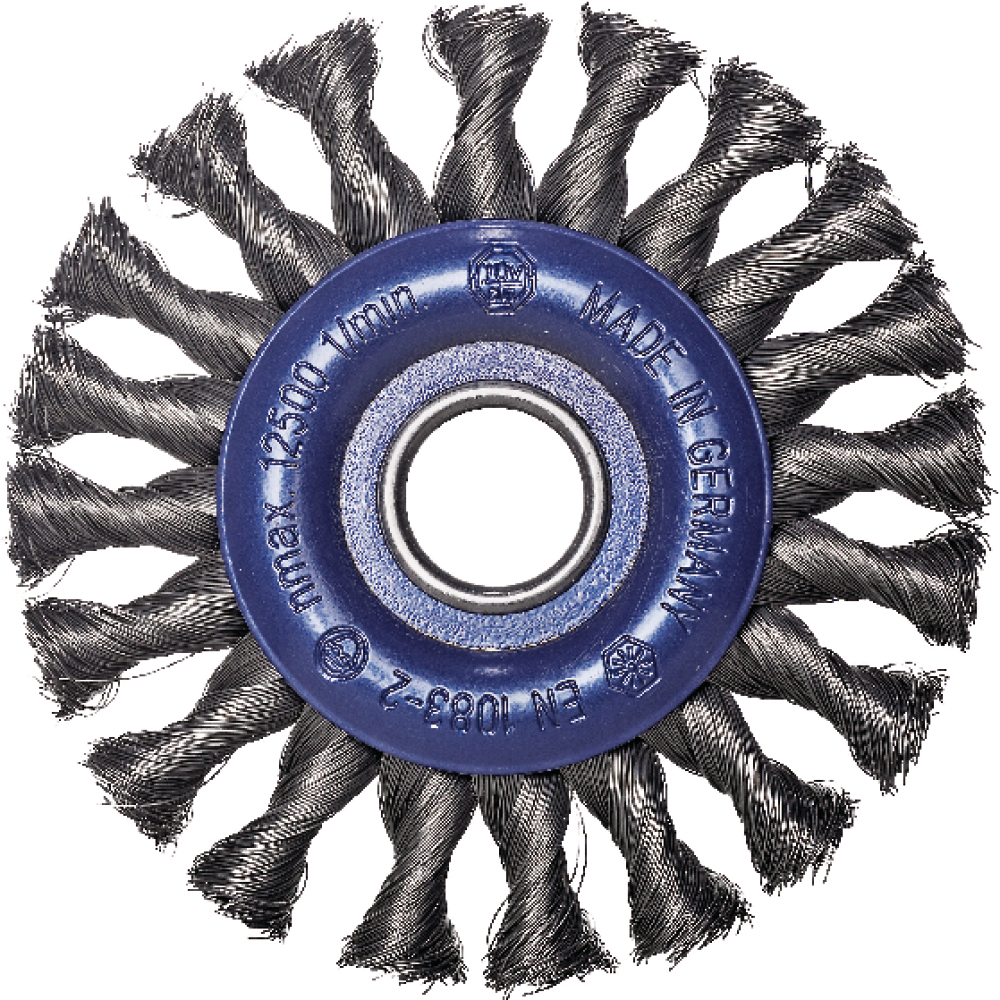 Osborn Rundbürste Stahldraht gezopft 115x12mm