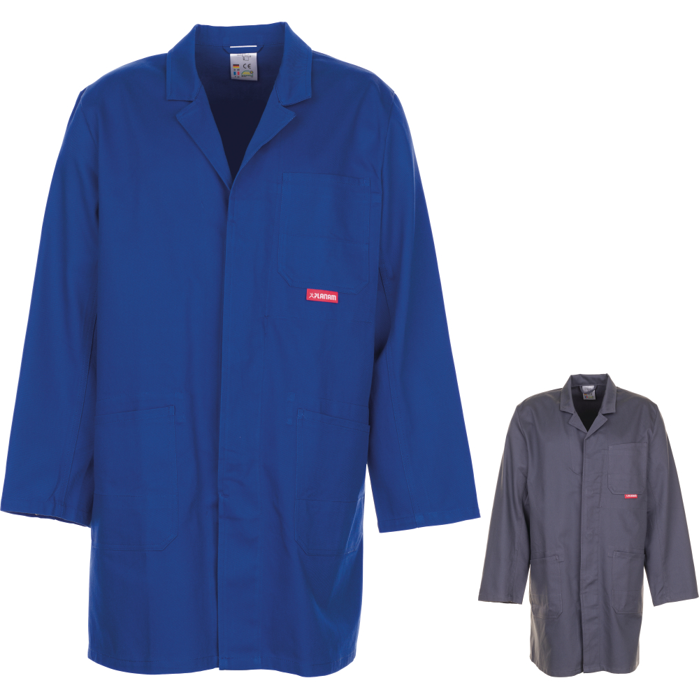 Planam Herren-Berufsmantel BW 290 kornblau Gr.56