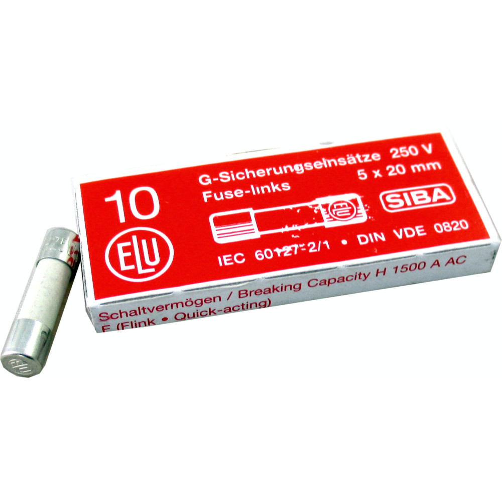 Wolf Feinsicherung 2A Flink 250V 5x20mm, für CGG-2(K) ab 11/2008