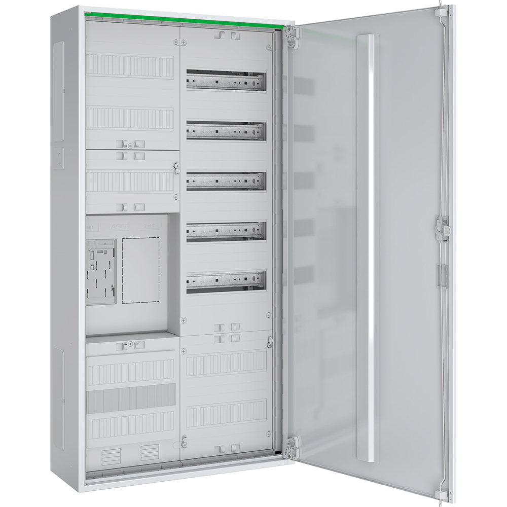ABN Zählerschrank komplett eHz 1Z 1V 1 APZ ABNRS207E0011 550x1100x210mm IP44