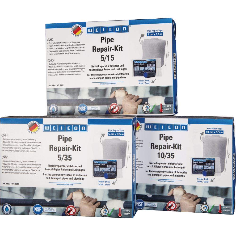 WEICON Pipe Repair-Kit 2 5cmx3,5m