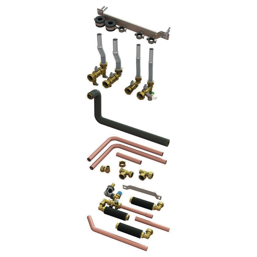 Vaillant Anschlusskonsole flexoCOMPACT mit integrierter Befüllstation