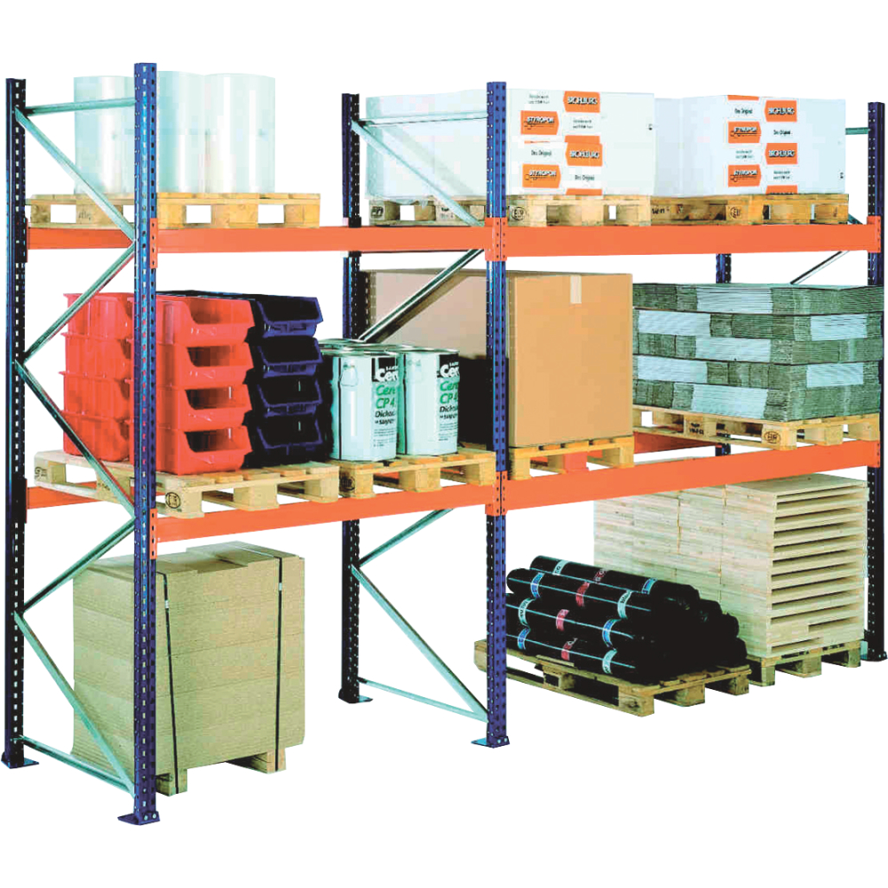 Palettenregal Set 3000x5658x1100, 800 kg