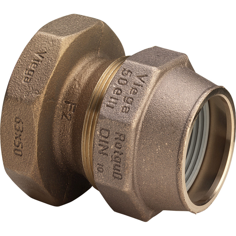 Viega Reduzierstück Maxiplex 9019 in 50x40mm Rotguss