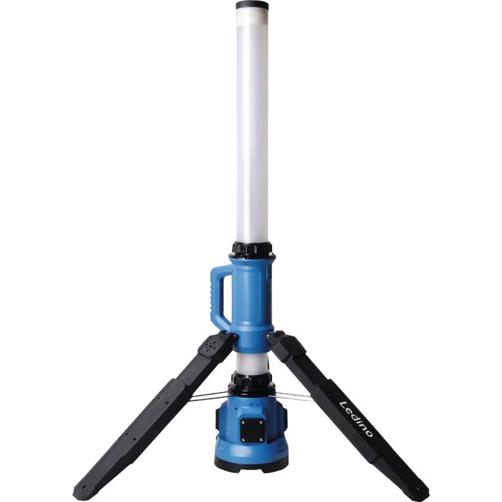 Hybrid-LED-Lichtsäule 40W 6500K blau/schwarz 3200lm