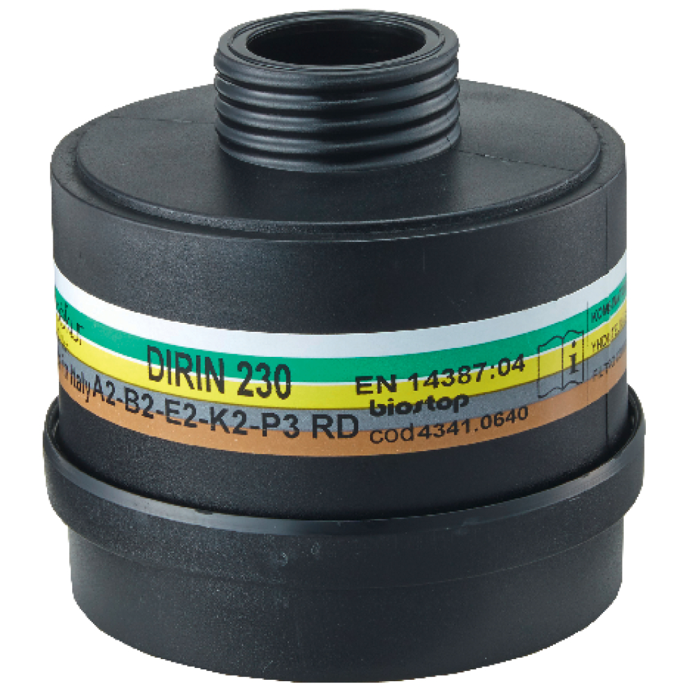 Ekastu Safety Mehrbereichskombifilter Dirin 230 A2 B2 E2 K2-P3R D