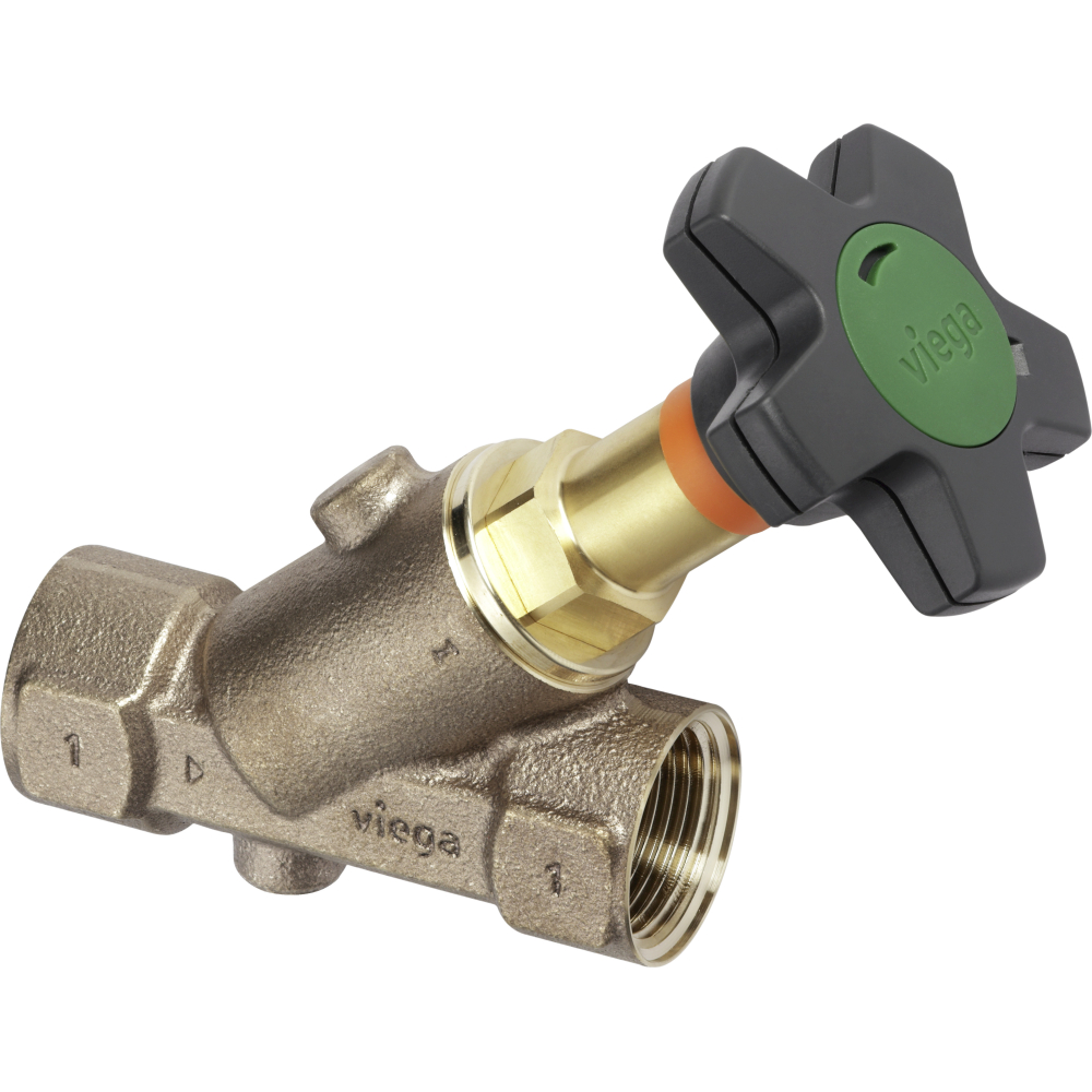 Viega Schrägsitzventil Easytop 2230.53 in DN40 Siliziumbronze