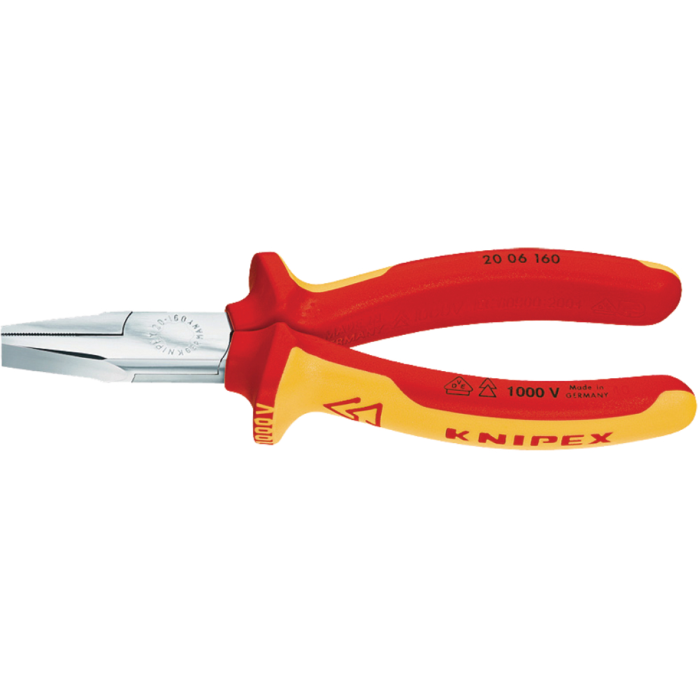 Flachzange VDE ISO 160mm Knipex