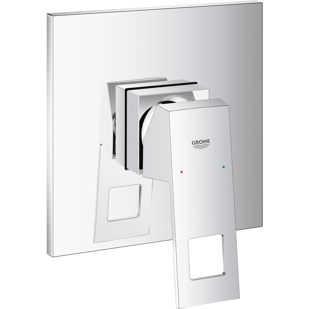 Brausearmatur UP Fertigs. Eurocube chrom 24061000