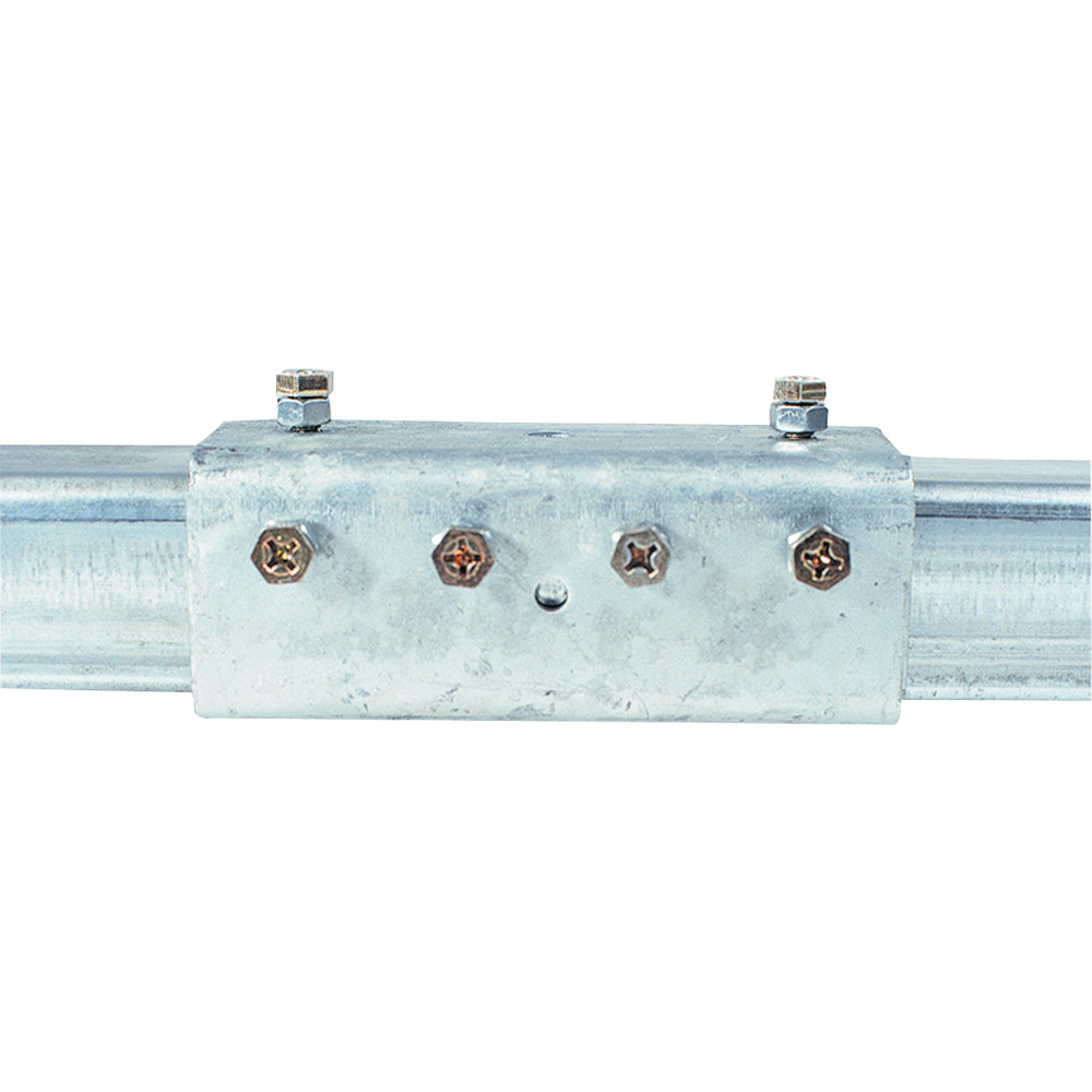 Schienenverbinder f. C-Profil,grau