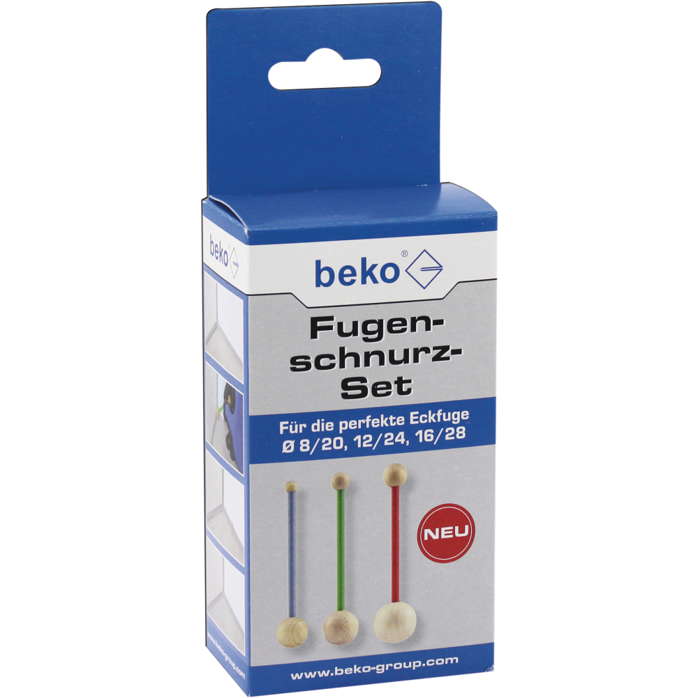 Beko Fugenschnurz-Set Ø 8/20, Ø 12/24, Ø 16/28