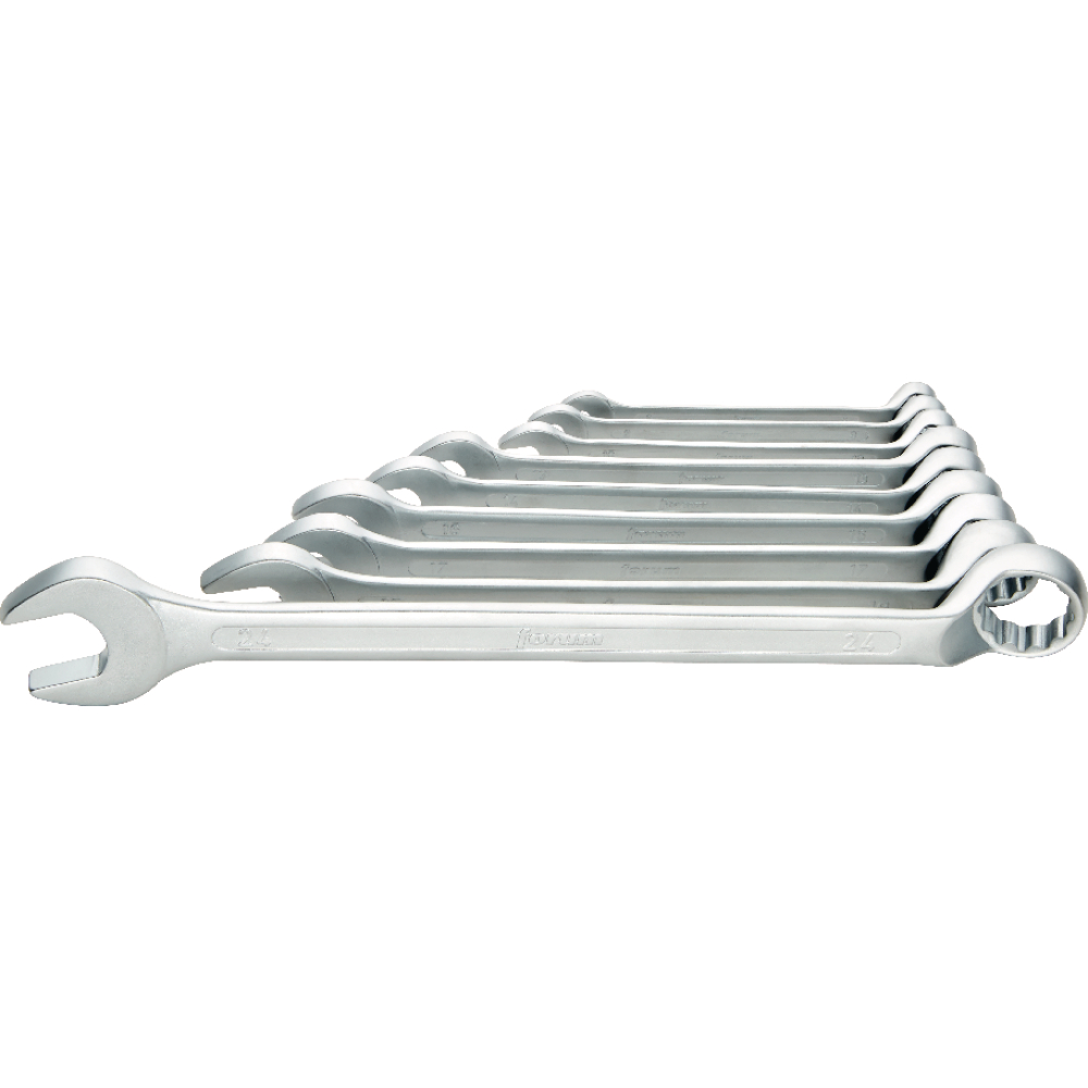 FORUM Ringmaulschlüssel-Satz DIN3113B 8-19mm 10-teilig in Rolltasche
