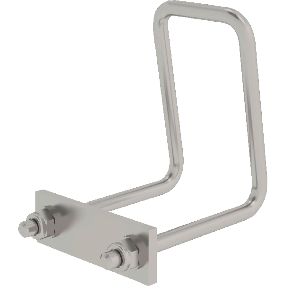 Klemmhalter für Dachleiter Edelstahl V4A (1.4571)
