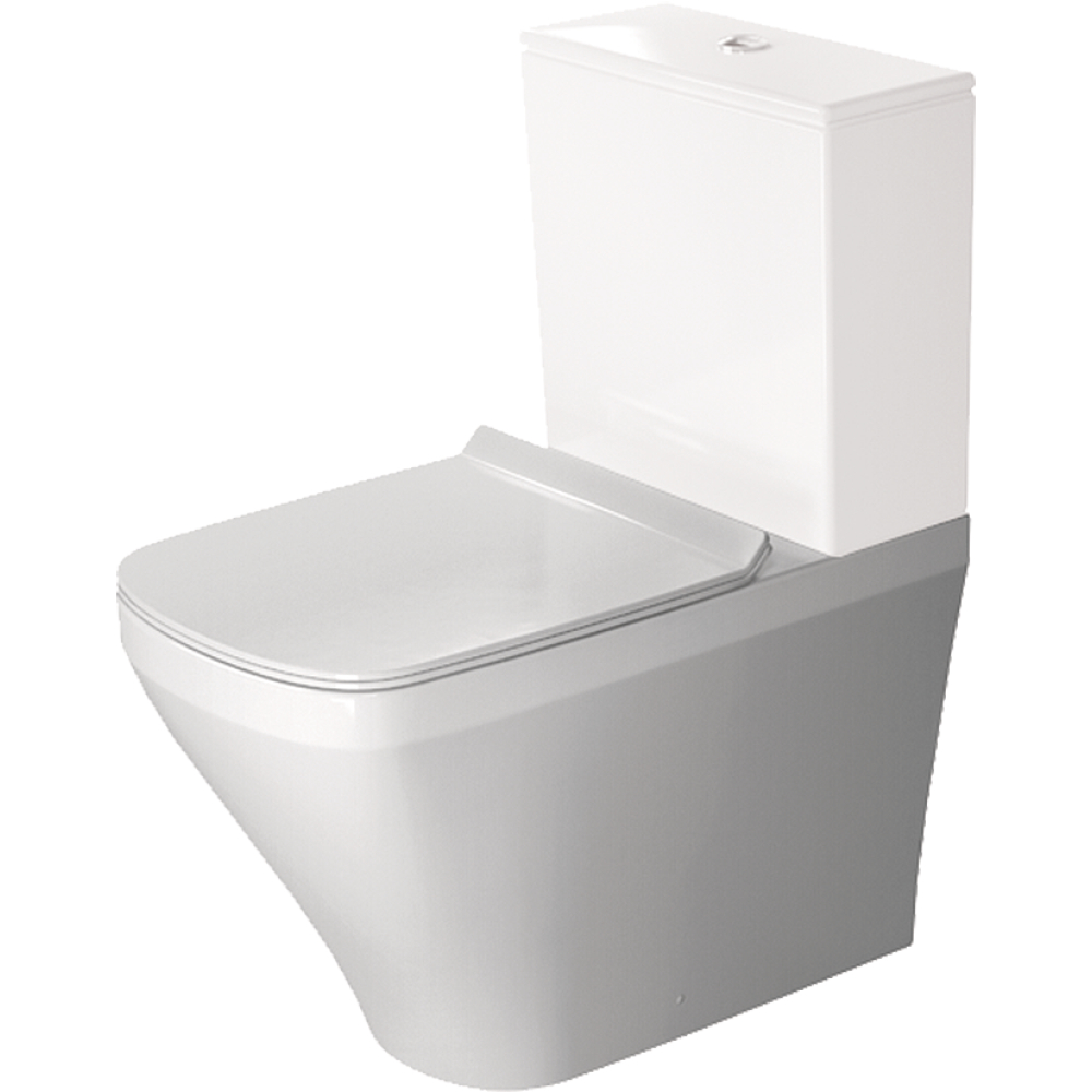 WC f.Standkombi.tief weiß 63cm DuraStyle,WonderGl.