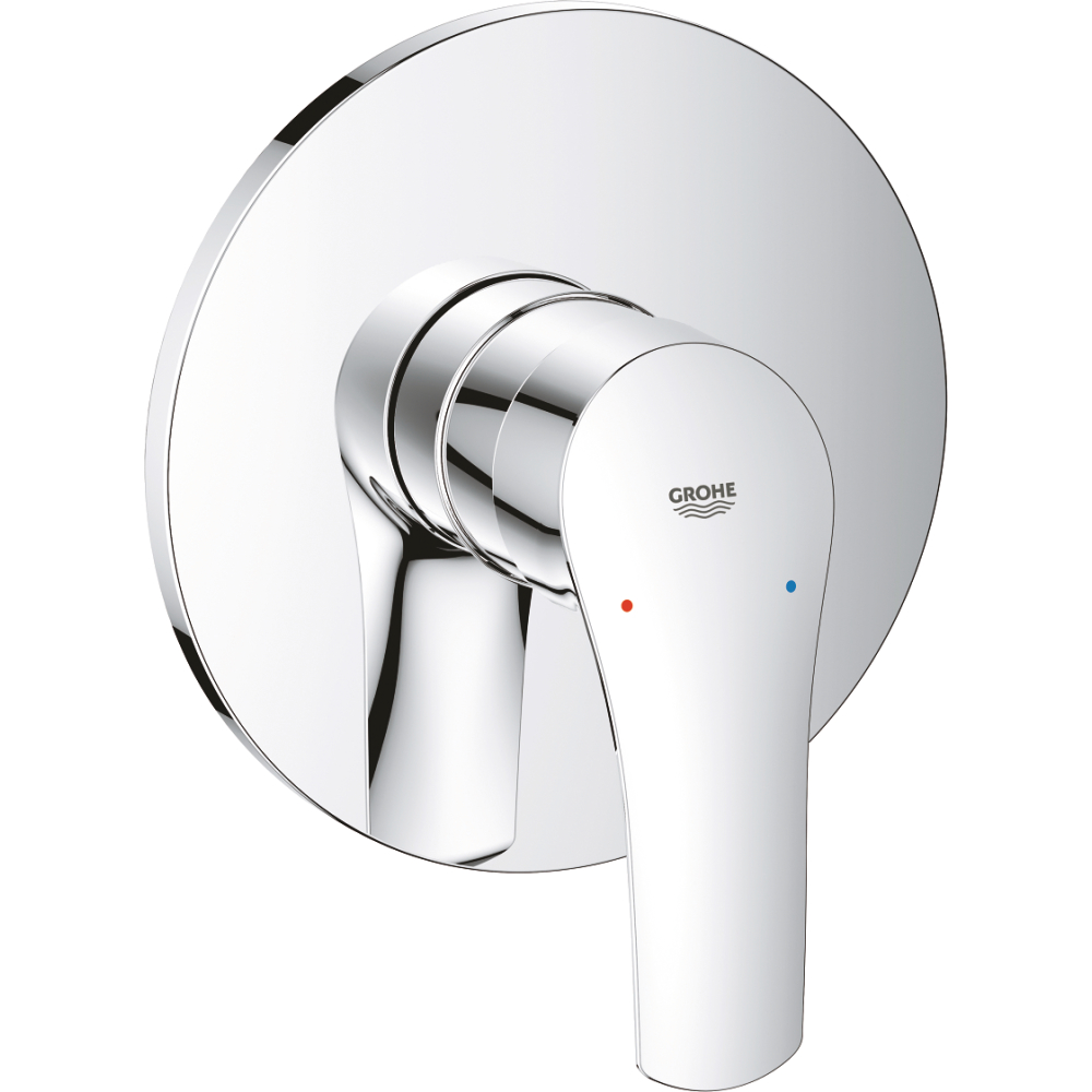 Brausearmatur Eurosmart 24042_3 Fertigmontageset für 35600000 chrom