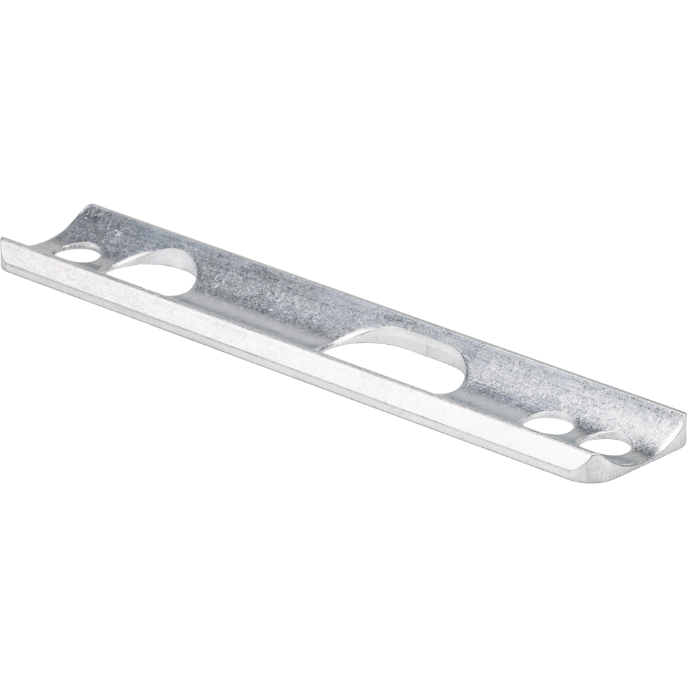 Ausgleichsblech 3019 LA f. 34mm Rundprof. Locinox