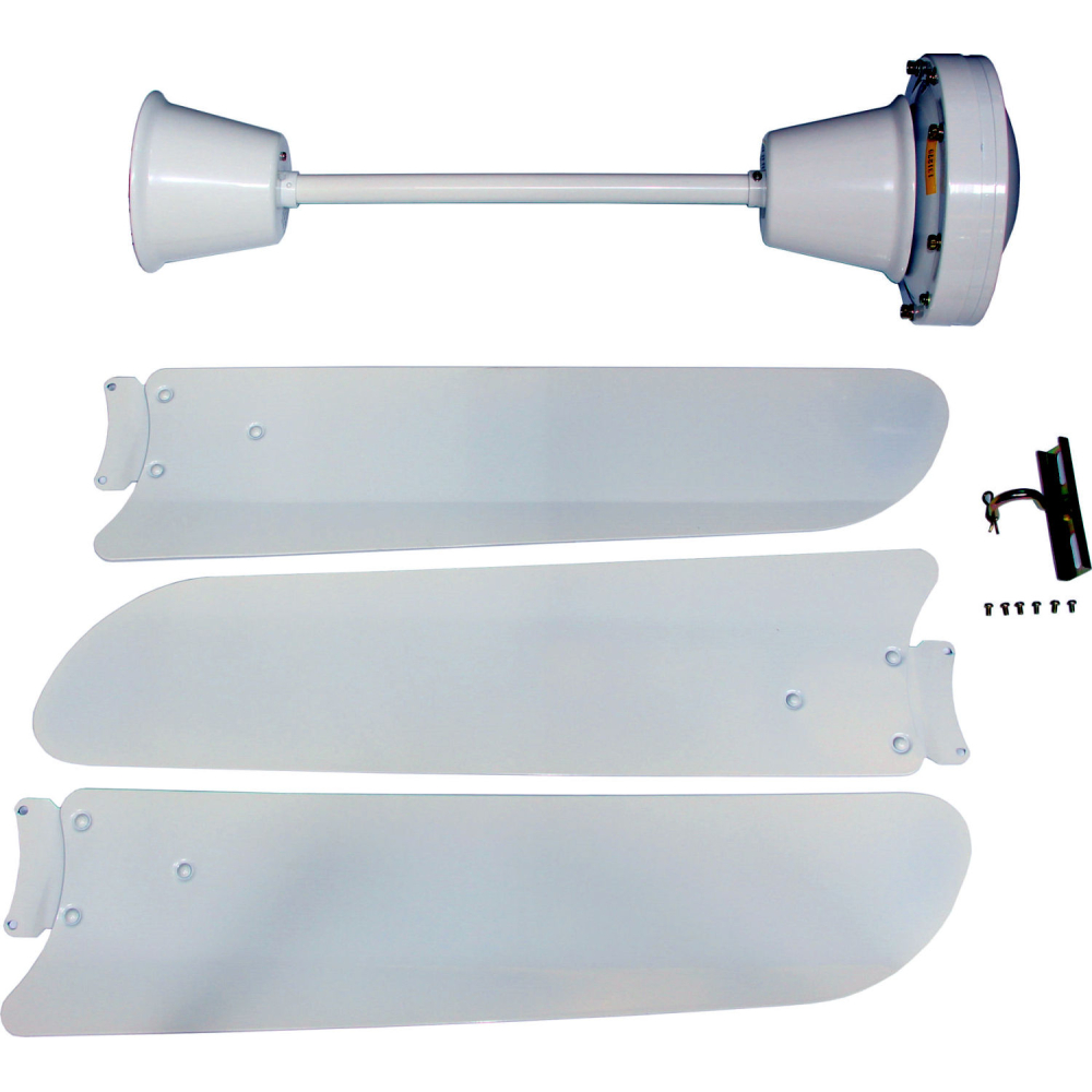 Wolf Deckenventilator LD 15 Farbe: vekehrsweiß RAL 9016
