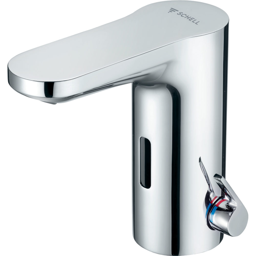 Schell Infrarot-WT-Armatur CELIS E2 HD-M, Batteriefach 6 V, IP 65, verchromt