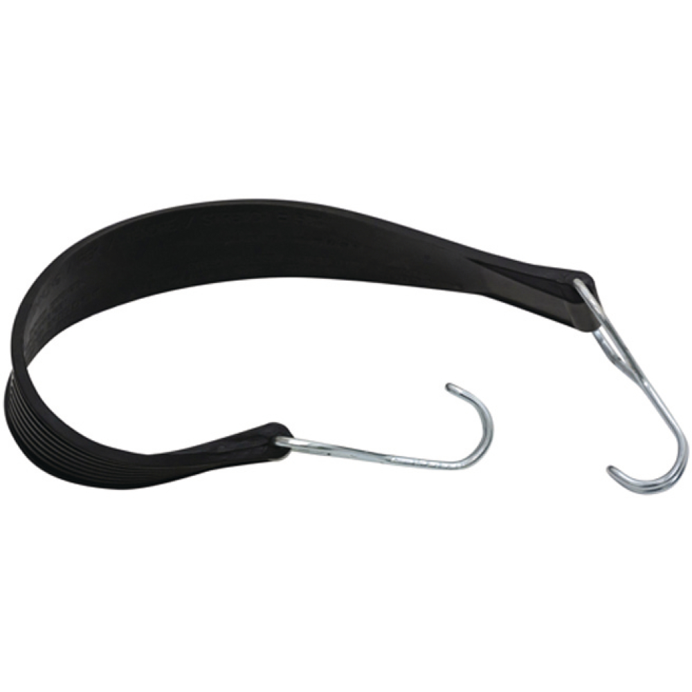 Gummi-Spanngurt 2 Drahthaken 480x37 mm