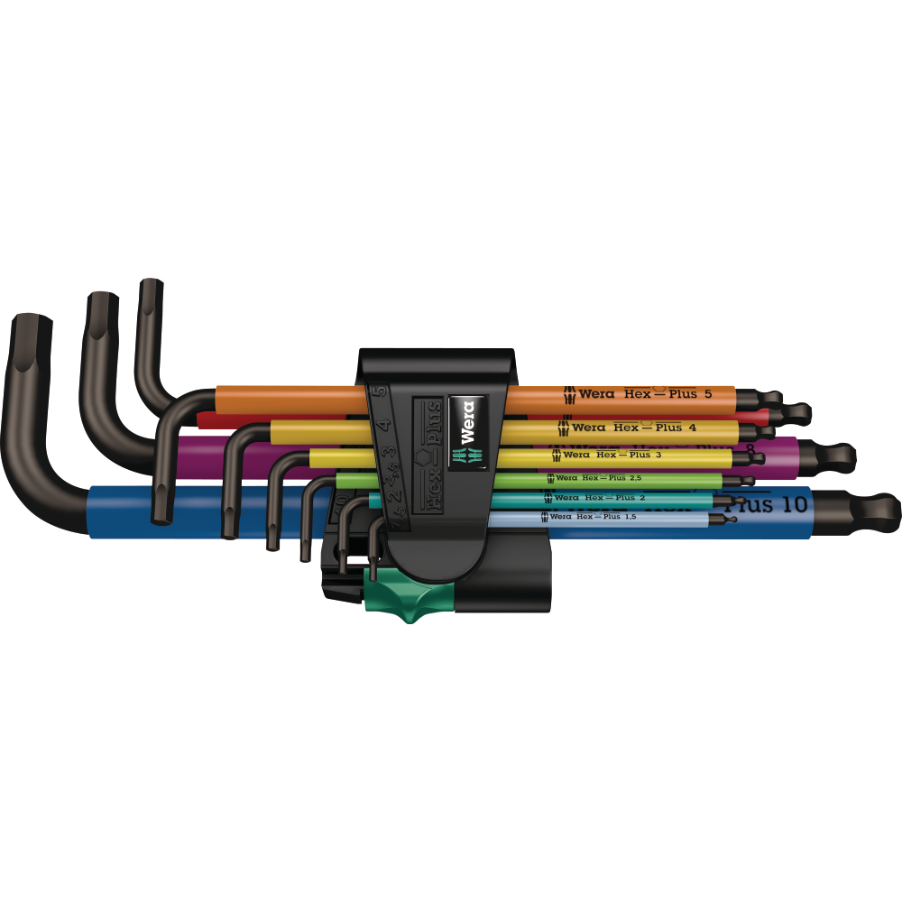 Winkelschlüssel-Satz Wera 950 SPKL/9 SM Multicolour