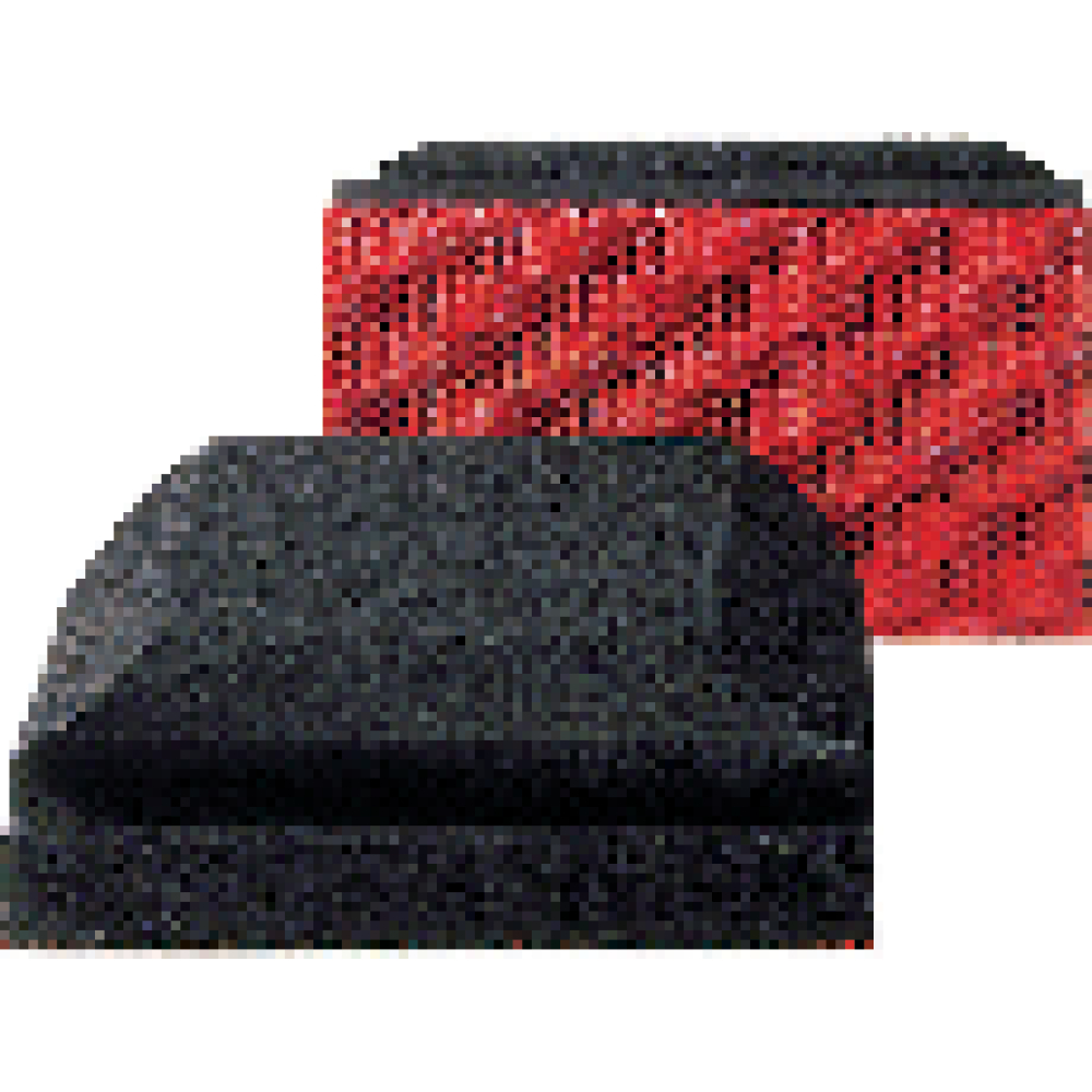 KLINGSPOR Schleifklotz kletthaftend 118x68x40mm