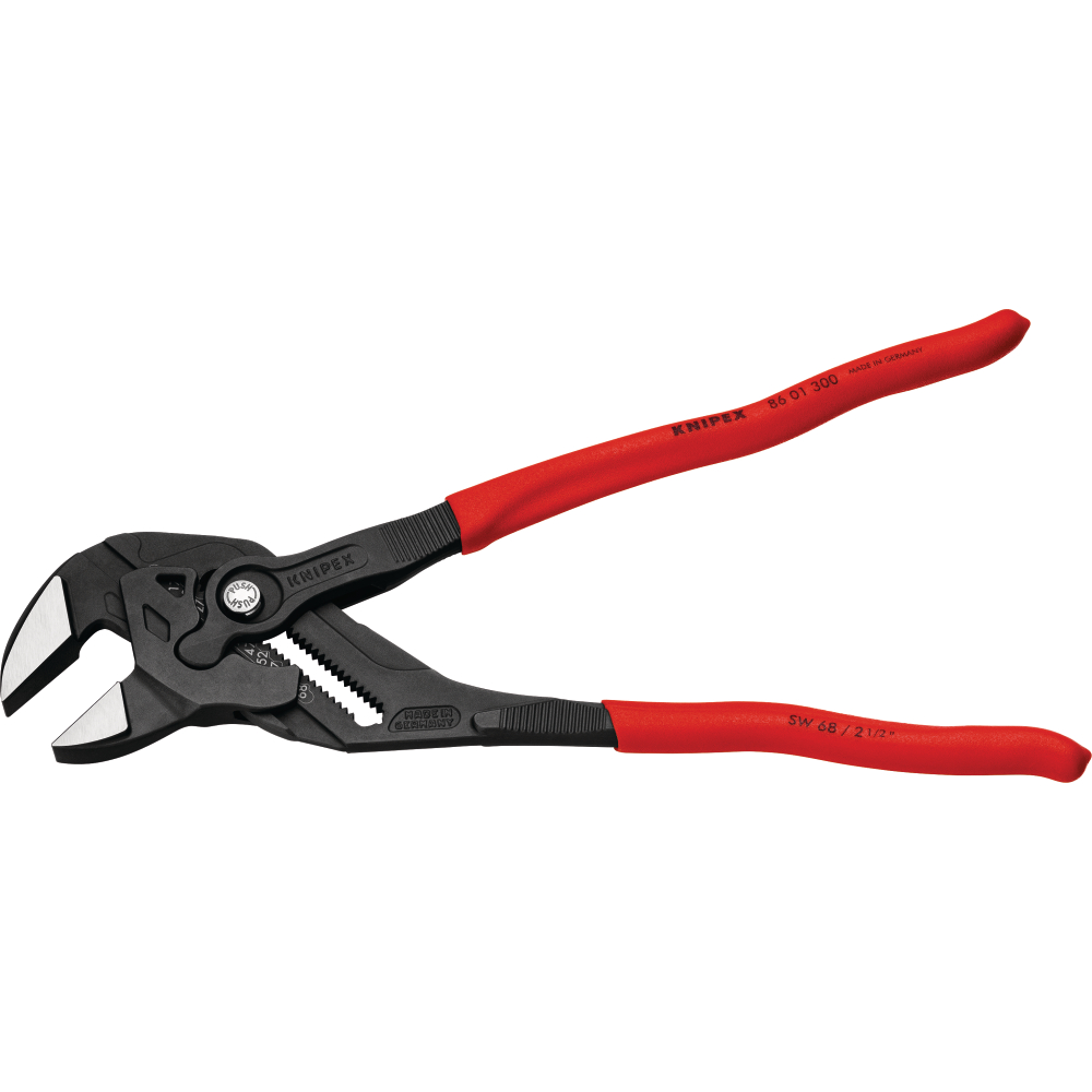 Zangenschlüssel 300 mm schw. atramentiert Knipex