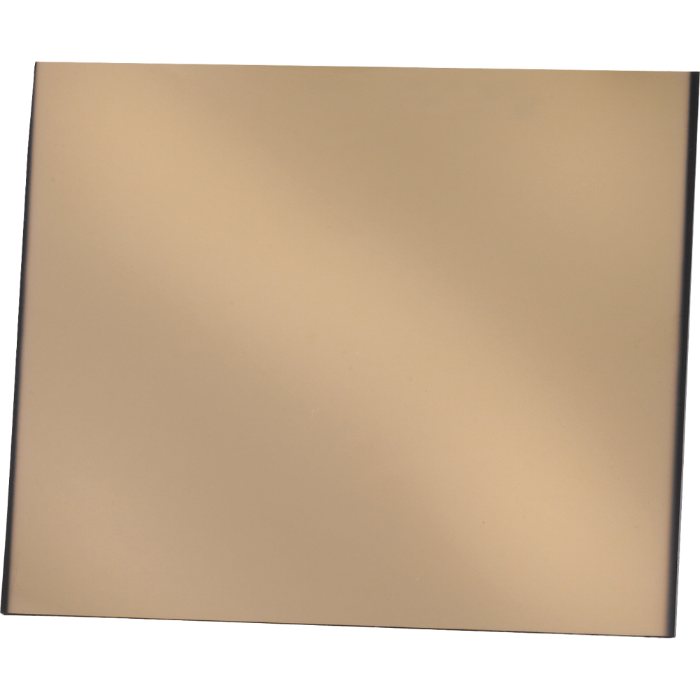 Schweißerschutzglas DIN 12 (90 x 110 mm) verspiegelt
