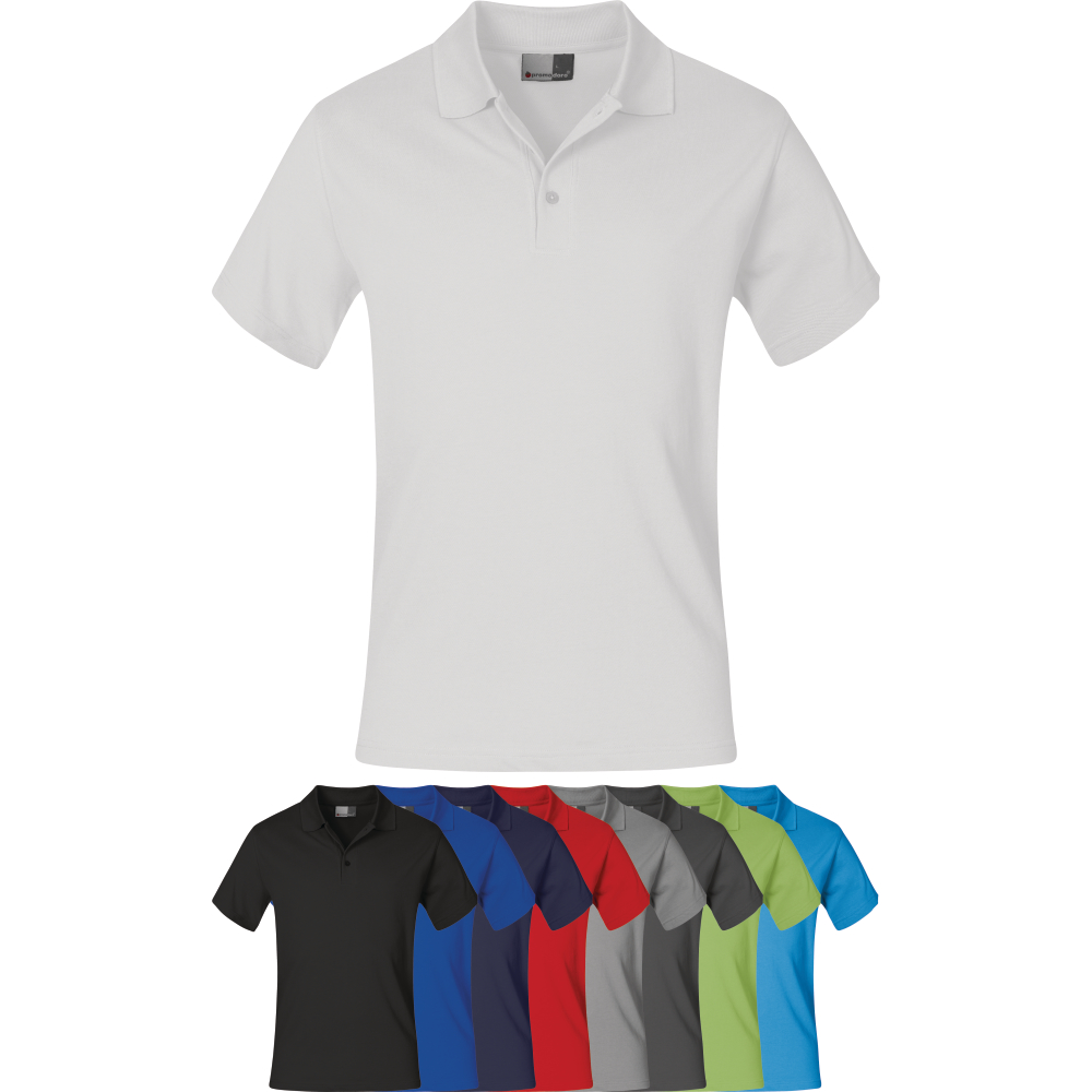 promodoro Herren Poloshirt Superior 4001 Kurzarm weiß Gr.M