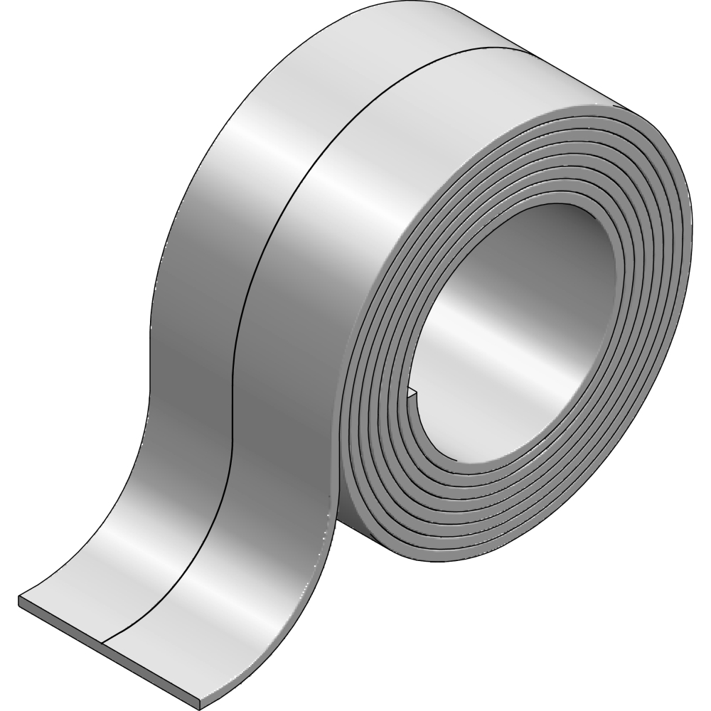 mabo Wannendämmprofil PLUS Länge 3,3 m, Breite 80 mm, Dicke 4 mm