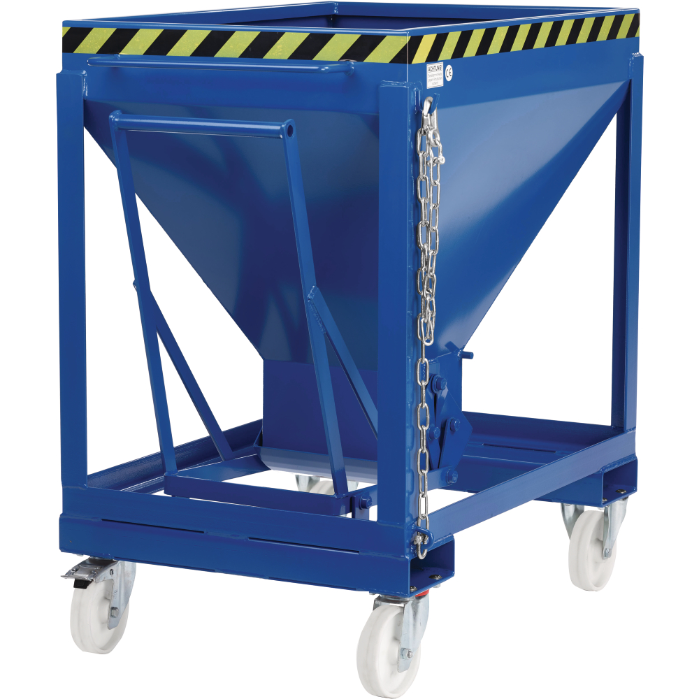 Silowagen Typ RSLF-375 780x1200x1030 mm Volumen 0,37 m³Korn 3mm RAL 5010