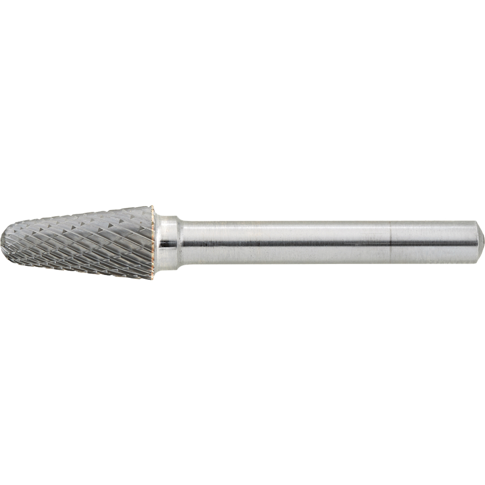 HM-Frässtift 6 mm Schaft, Rundkegelform KEL, Z C