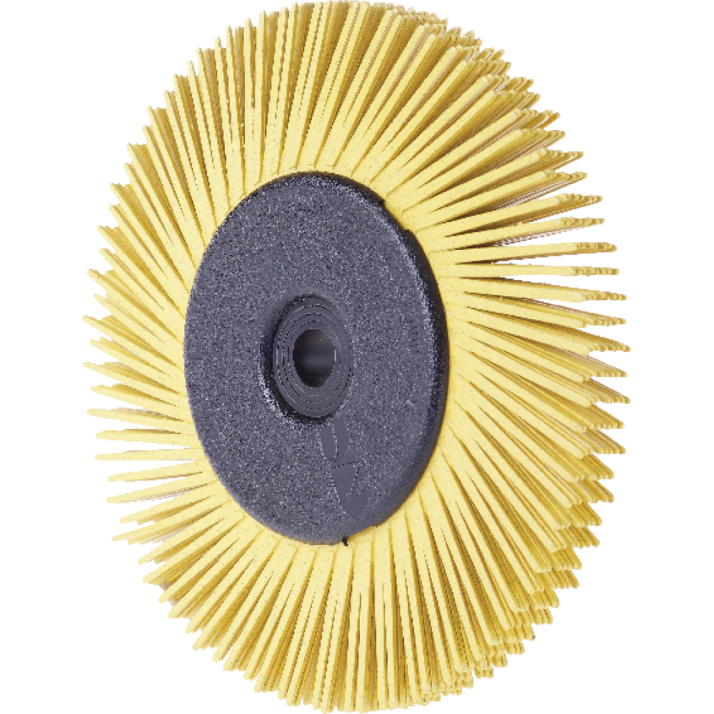 Radial Bristle Brush TypA 150x12mm P80 gelb P80 3M