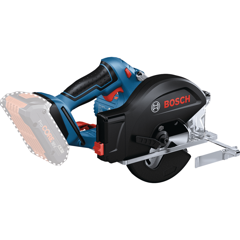 Bosch Akku-Kreissäge 18V c&g GKM 18V-50 solo, L-BOXX