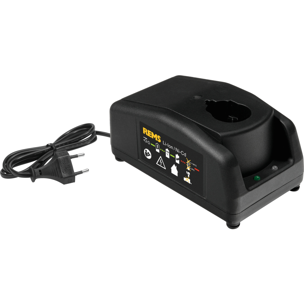 REMS Schnellladegerät 220–240V, 50–60Hz 10,8–18V, 65W