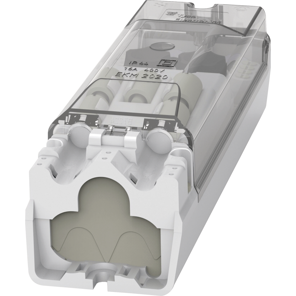 Krüger Übergangskasten EKM2020 2xD01 Mast-Innen-Ø ab 84mm, Tür ab 70x240mm