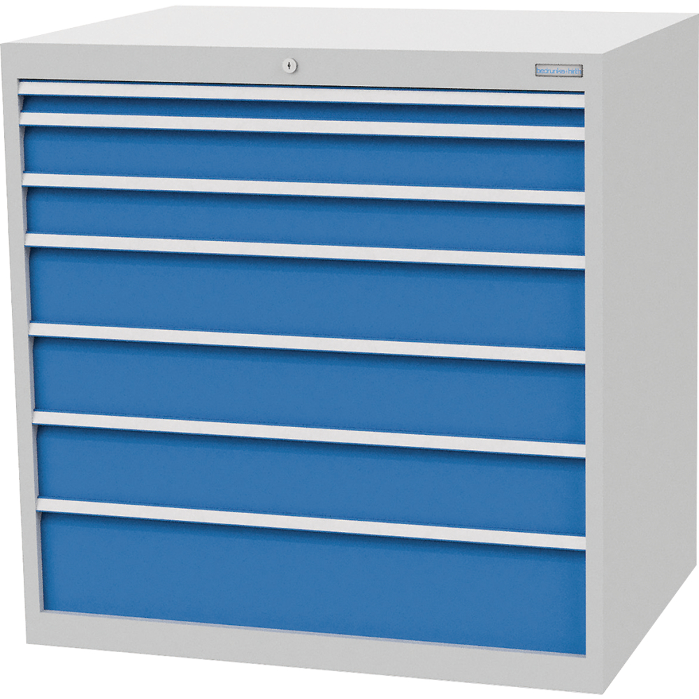 Schubladenschrank T736 1005 mm, 7 Sbl. VA