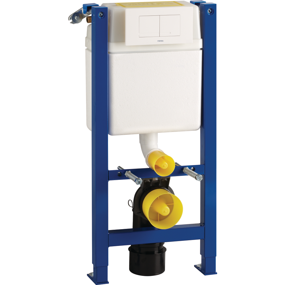 FORMAT Tec WC-Element BH 83cm, Betätigung von vorne/oben