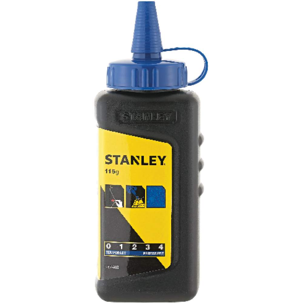 Schlagschnur-Kreide 225g blau Stanley