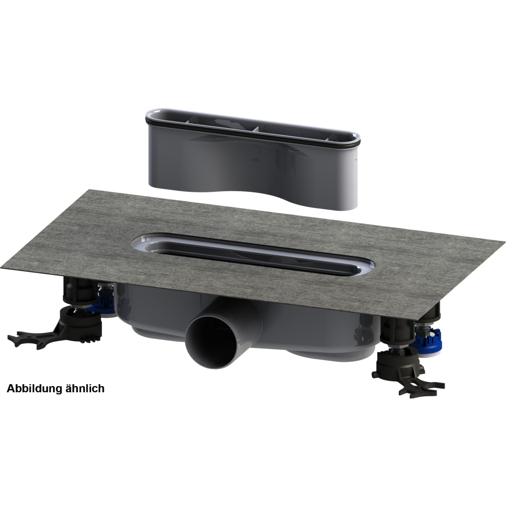 Kaldewei Ablaufgarnitur FlowDrain Mod 4203 horizontal, regular