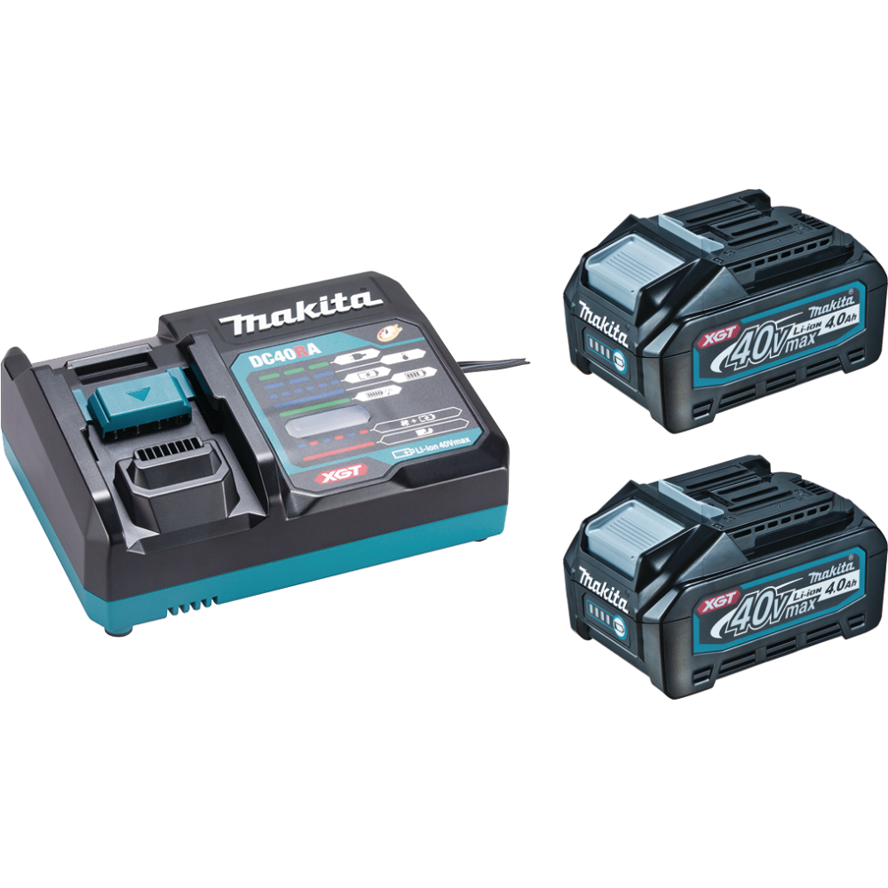 Makita Akku-Set 40V POWER SOURCE-KIT 2x4,0Ah + DC40RA