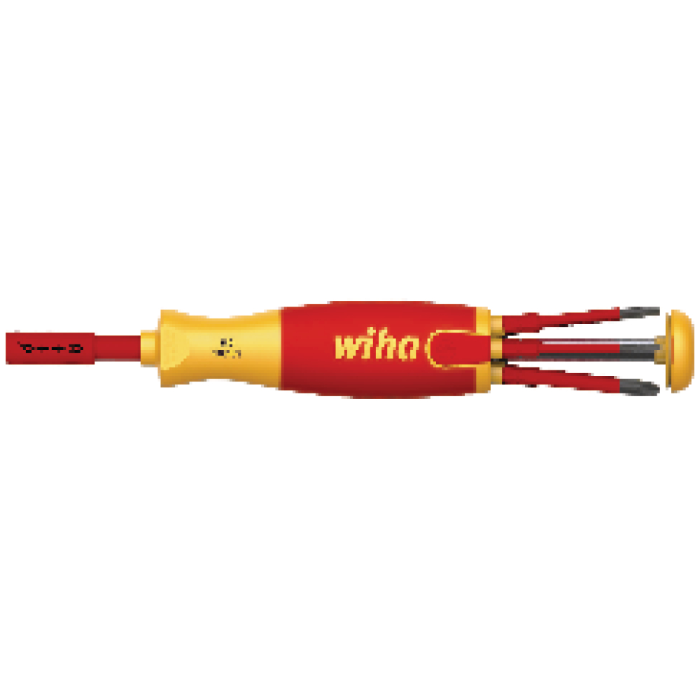 Wiha Magazin-Bithalter LiftUp VDE Schlitz/PH/SL/PZ 6-teilig
