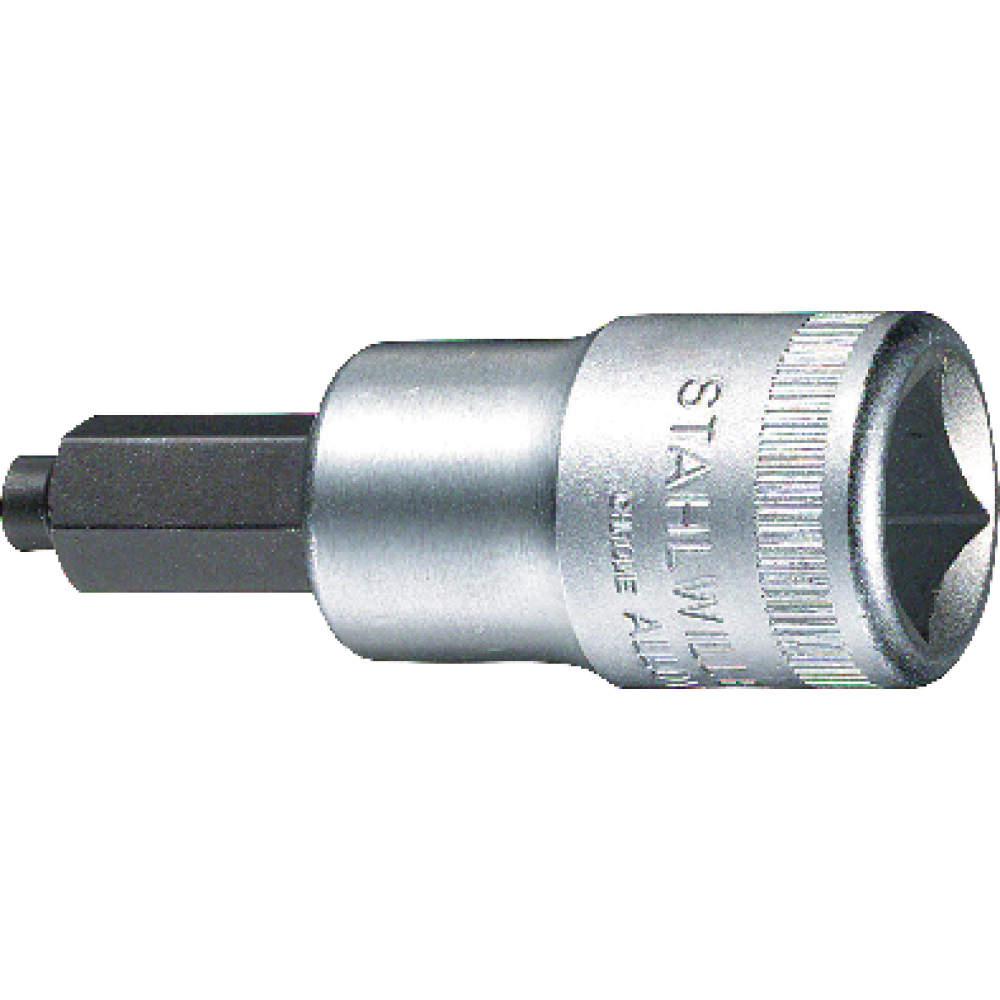 Stahlwille Schraubendrehereinsatz 1/2" Innensechskant mit Zapfen 10x60mm
